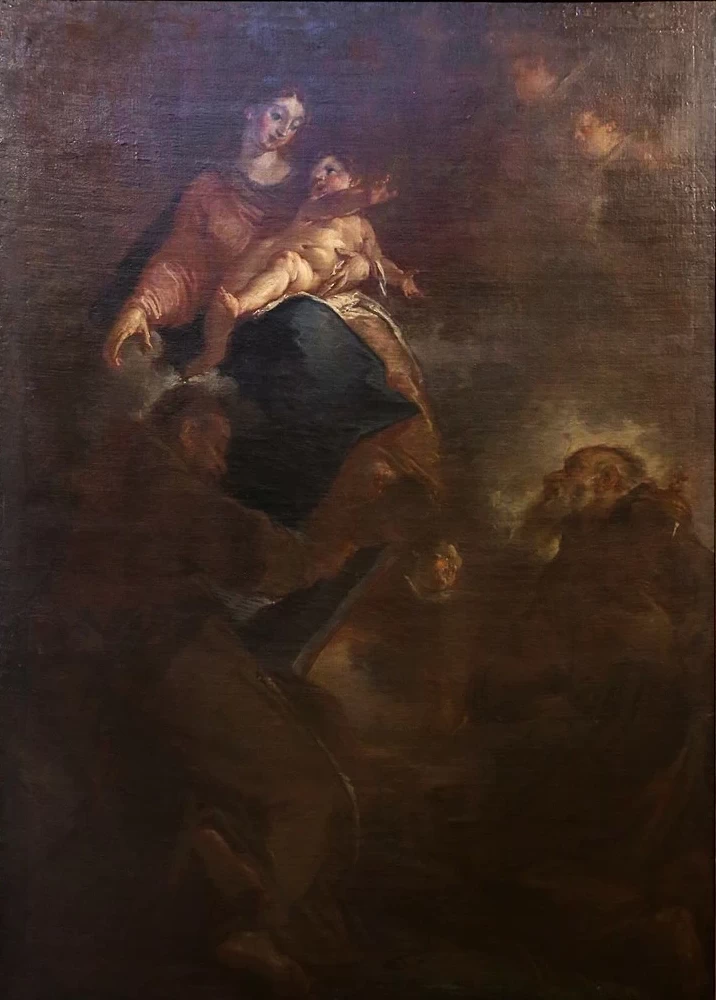 Madonna col Bambino e i santi Giovanni da Capestrano e Giacomo della Marca - Palazzo Ducale, Mantova